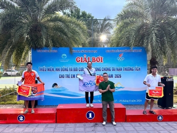 GIẢI BƠI THIẾU NIÊN, NHI ĐỒNG VÀ BƠI CỨU ĐUỐI THÀNH PHỐ HẢI PHÒNG NĂM 2026