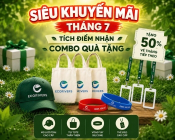 SIÊU KHUYẾN MẠI THÁNG 7 – TÍCH ĐIỂM NHẬN QUÀ CỰC HẤP DẪN TẠI BỂ BƠI KĐT ECORIVERS